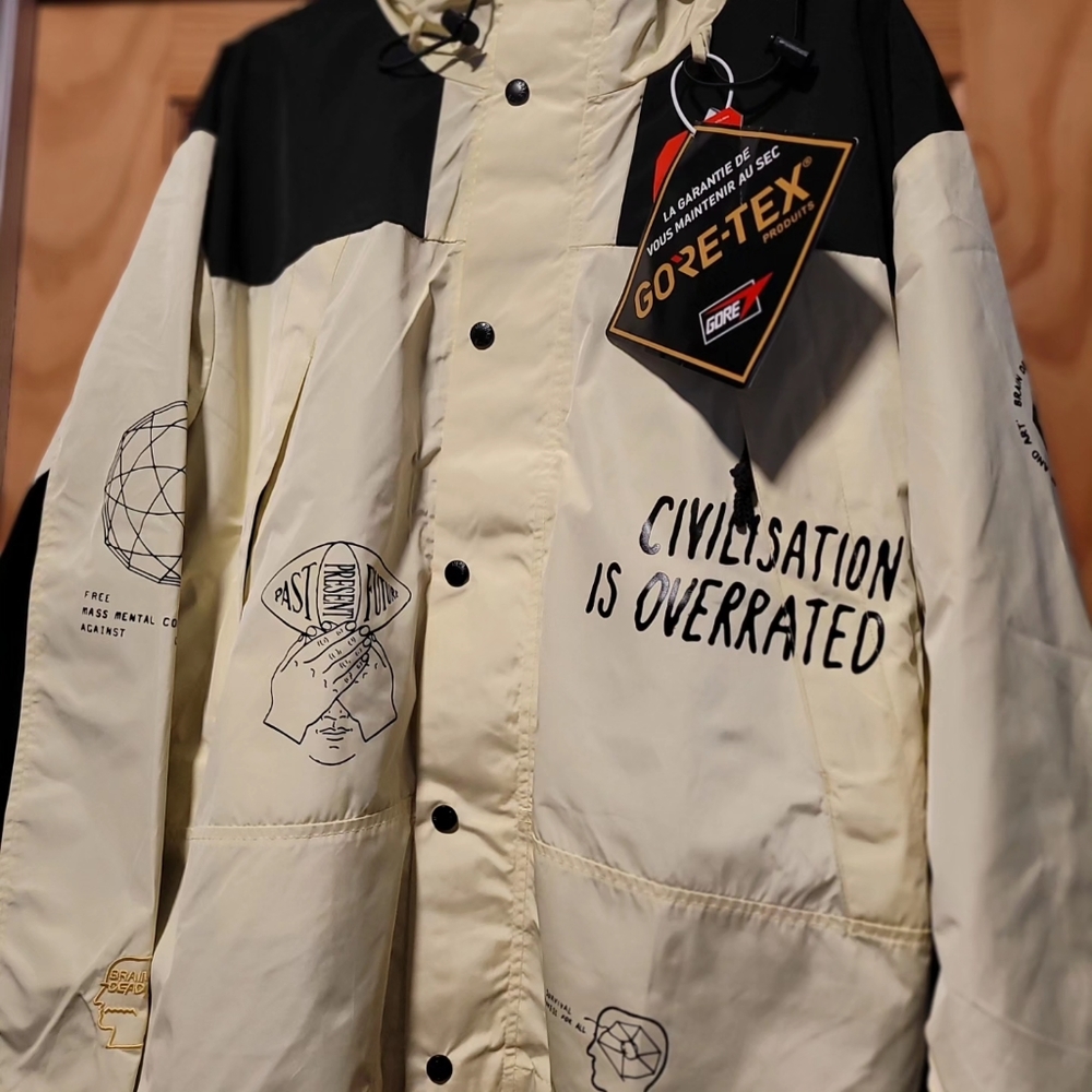 The north face × brain dead mountain guide jacket